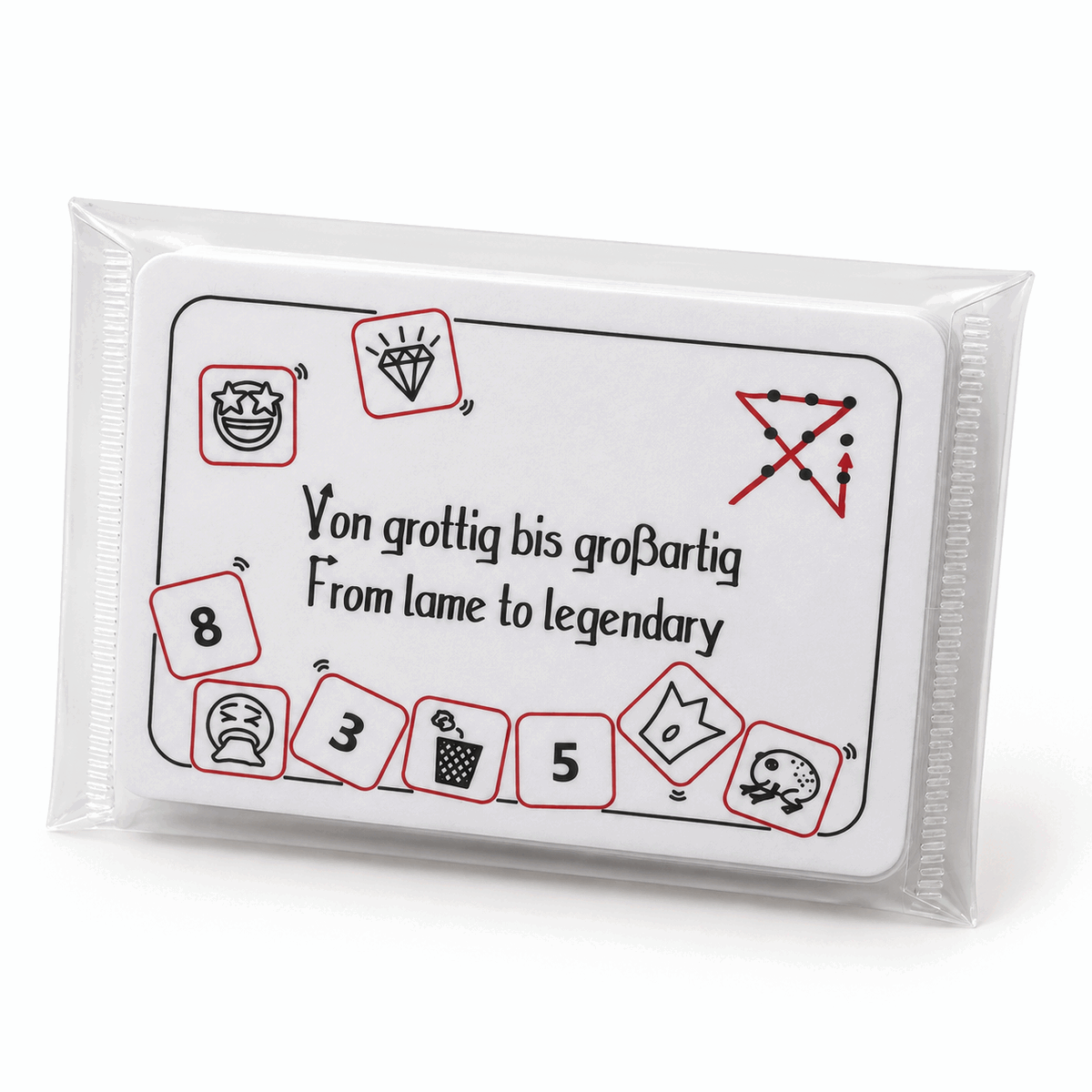 Spielverpackung Von grottig bis großartig
